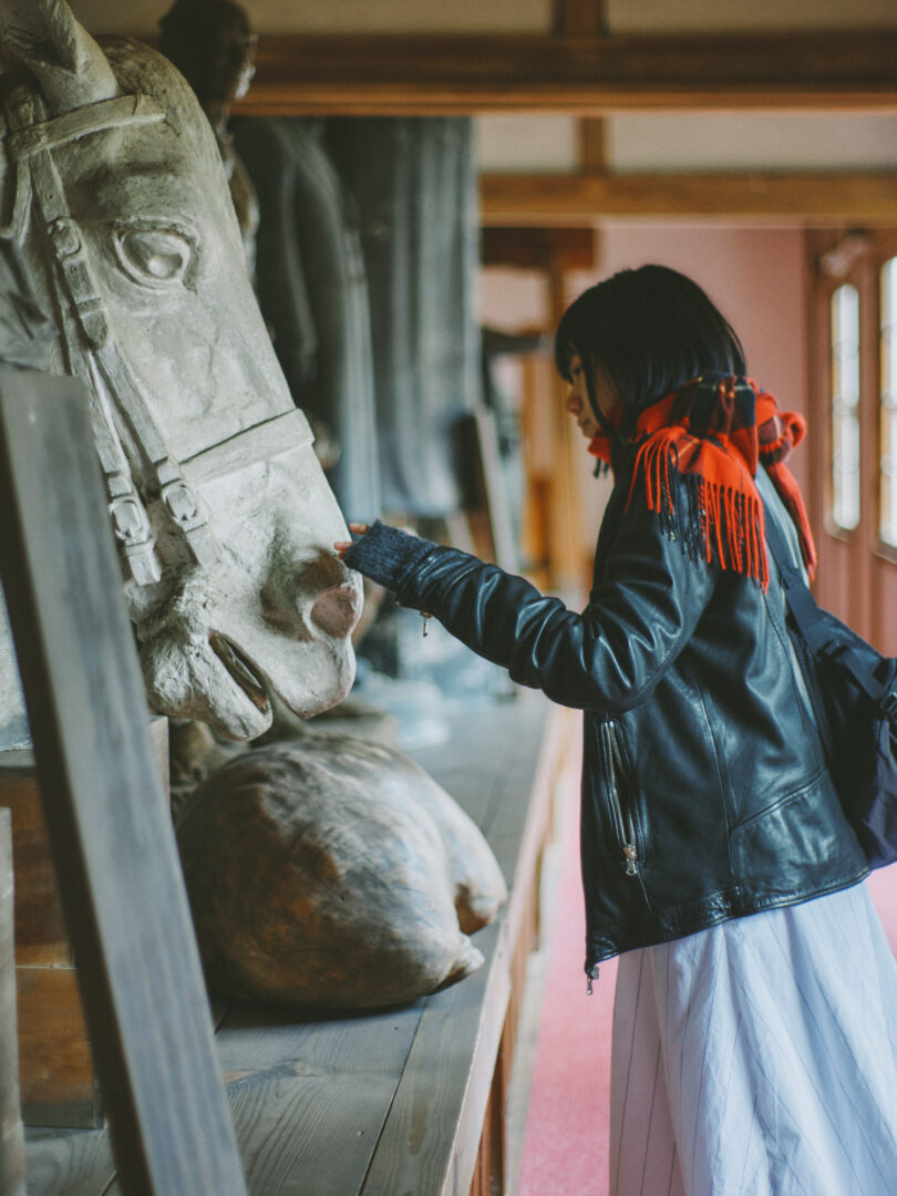 CONTAX Planar 50mm f1.4 snap review レビュー morioka 盛岡 報恩寺 Hōon-ji portrait